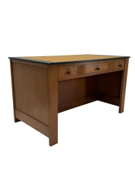 Art Deco Modernist Free-Standing Desk by J.A. Muntendam for L.O.V. Oosterbeek